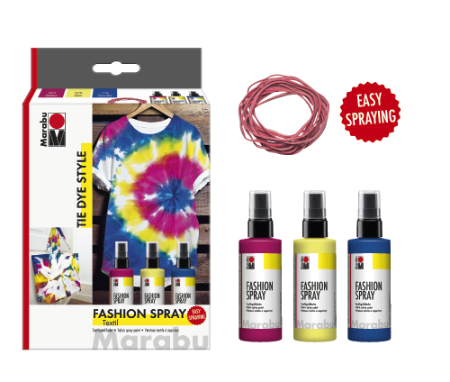 Fashion Spray Tie Dye Style, súprava
