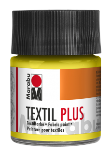 Textil Plus 50ml, žltá citrónová