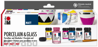 Porcelain & Glass matt starterset